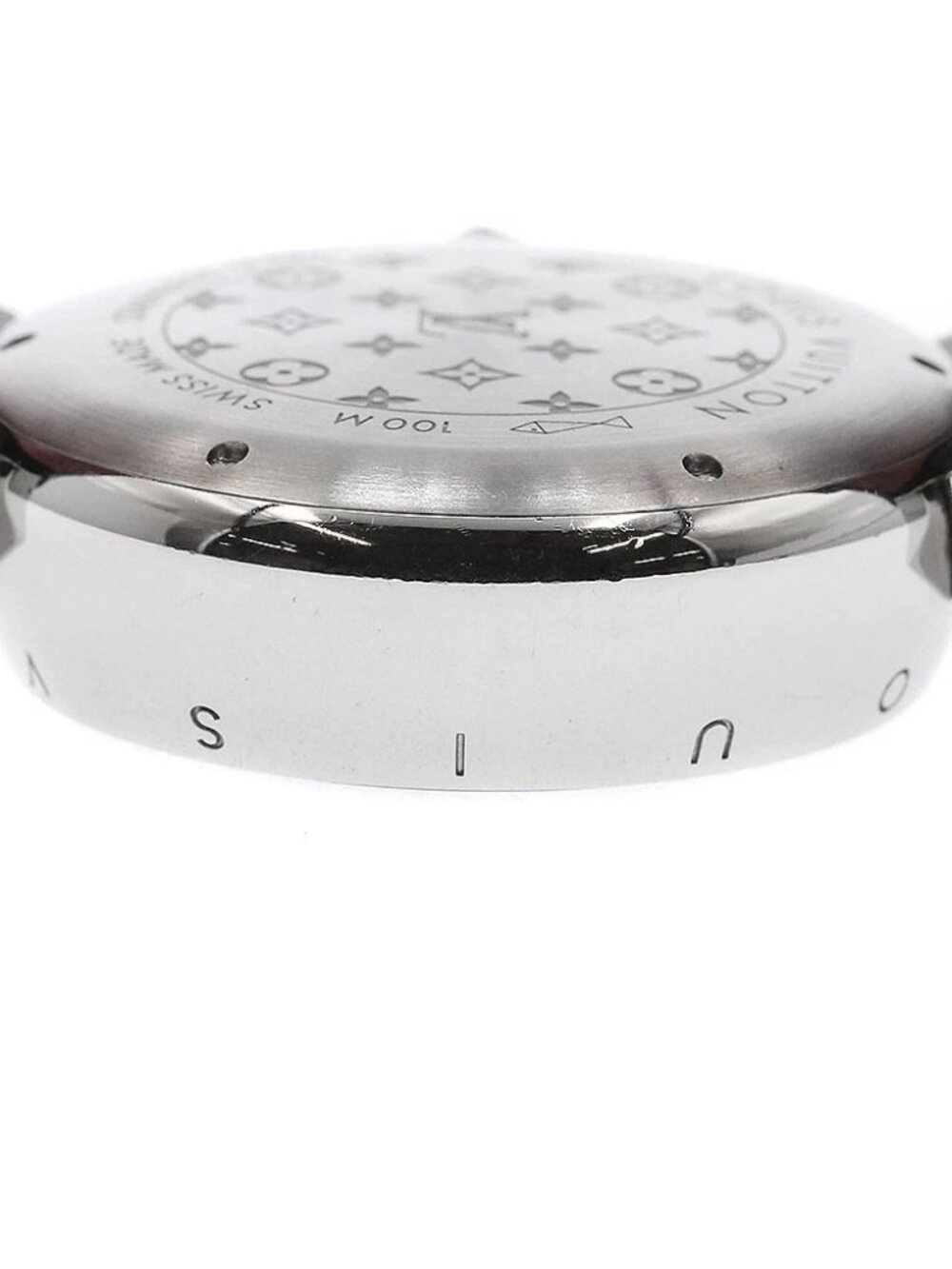 LOUIS VUITTON Tambour Chronograph Voyage Q102N Automatic Men's Watch_945802 - Picture 6 of 7